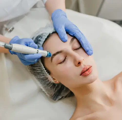 Korean glass skin treatment